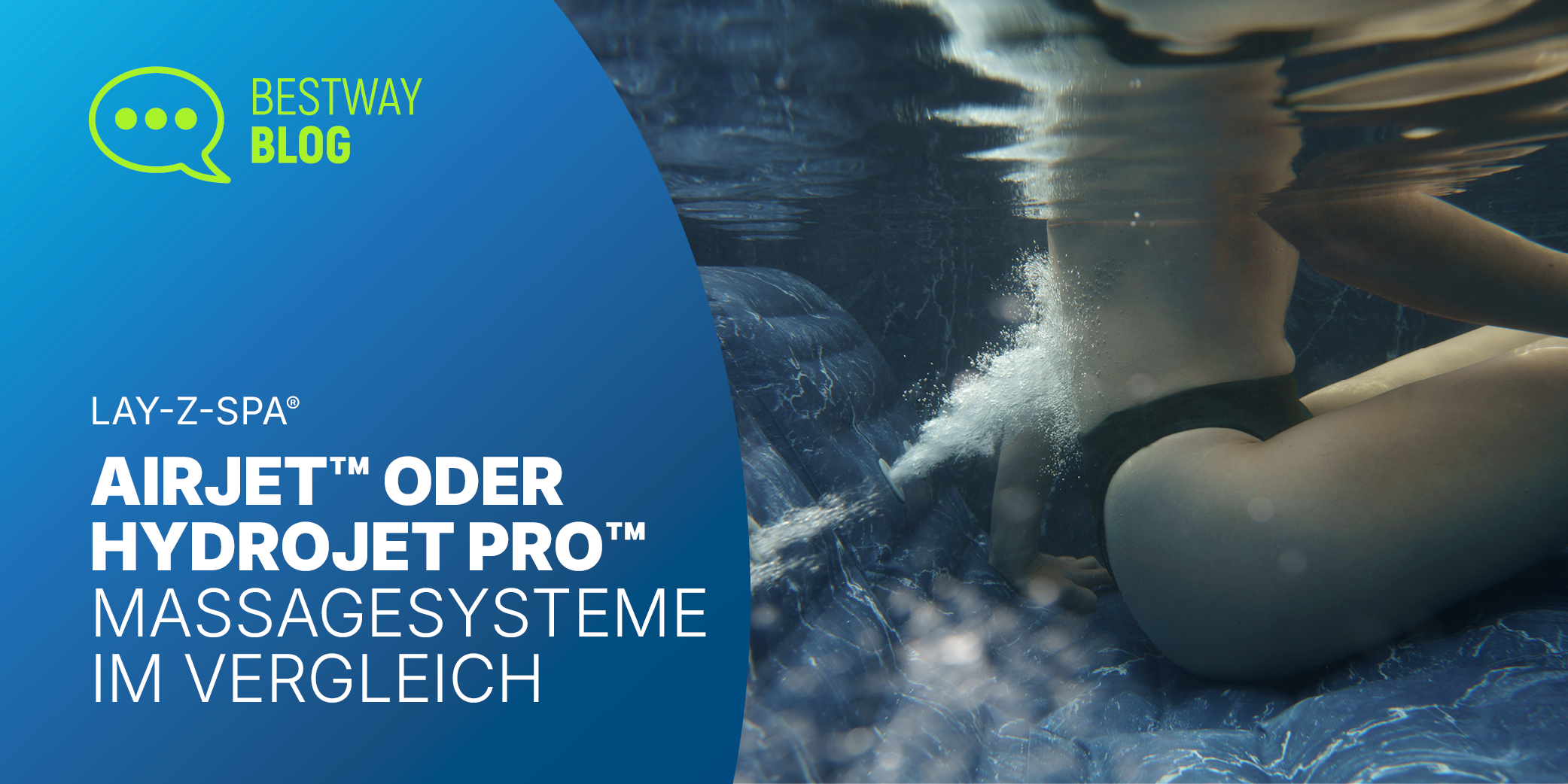 AirJet™ vs. HydroJet Pro™ – Welcher Typ bist Du?